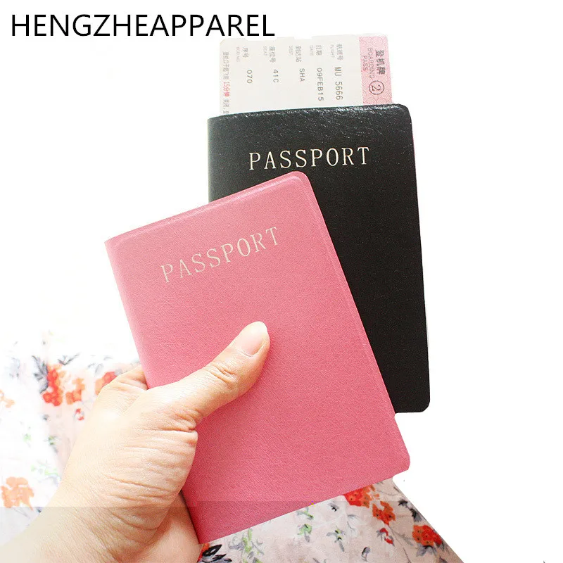 Модный чехол из искусственной кожи для паспорта и путешествий сумка