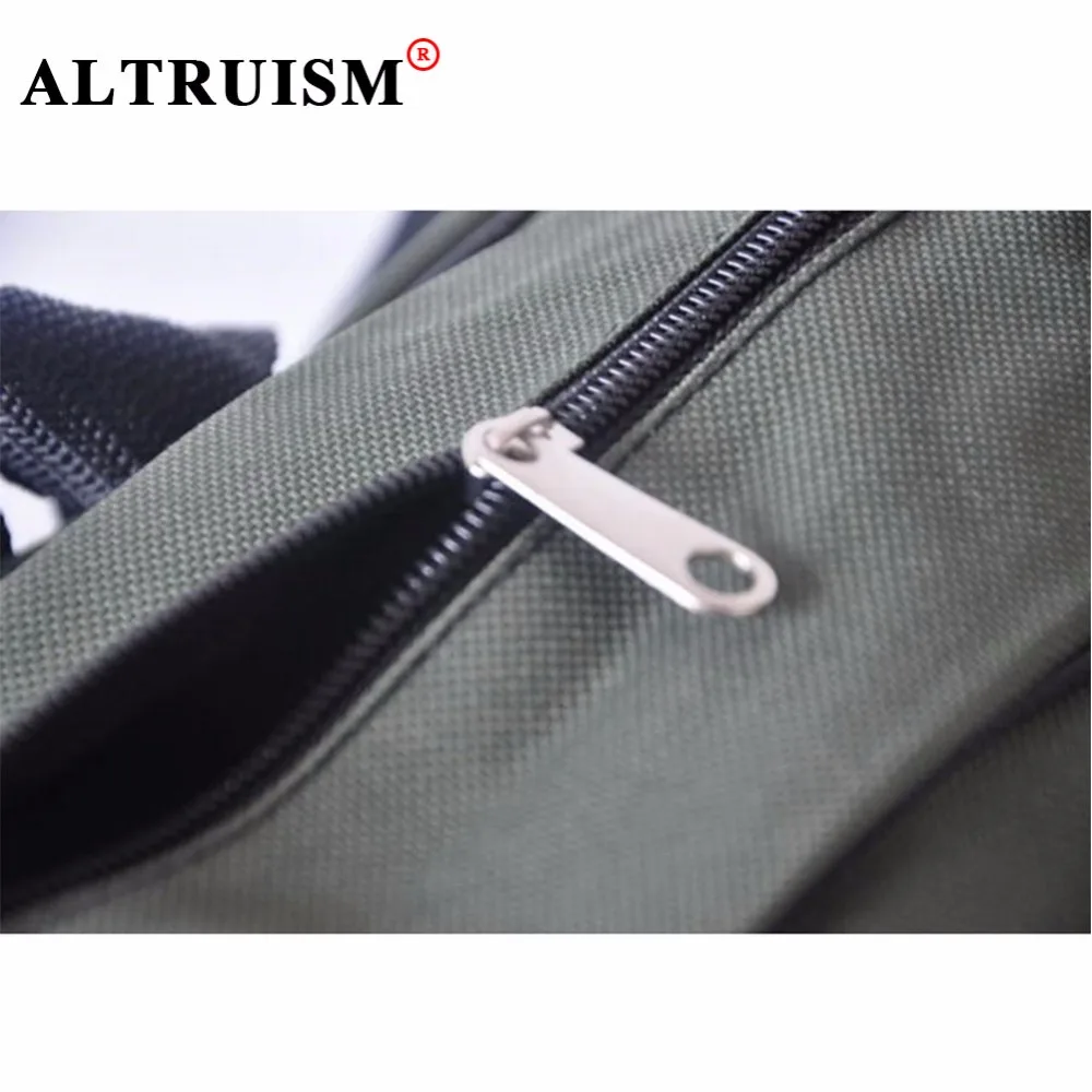 Altruism portable canvas Fishing Rod Bag pole fishing tackle bag 54/70CM Double Layer cheap China equipment products | Спорт и