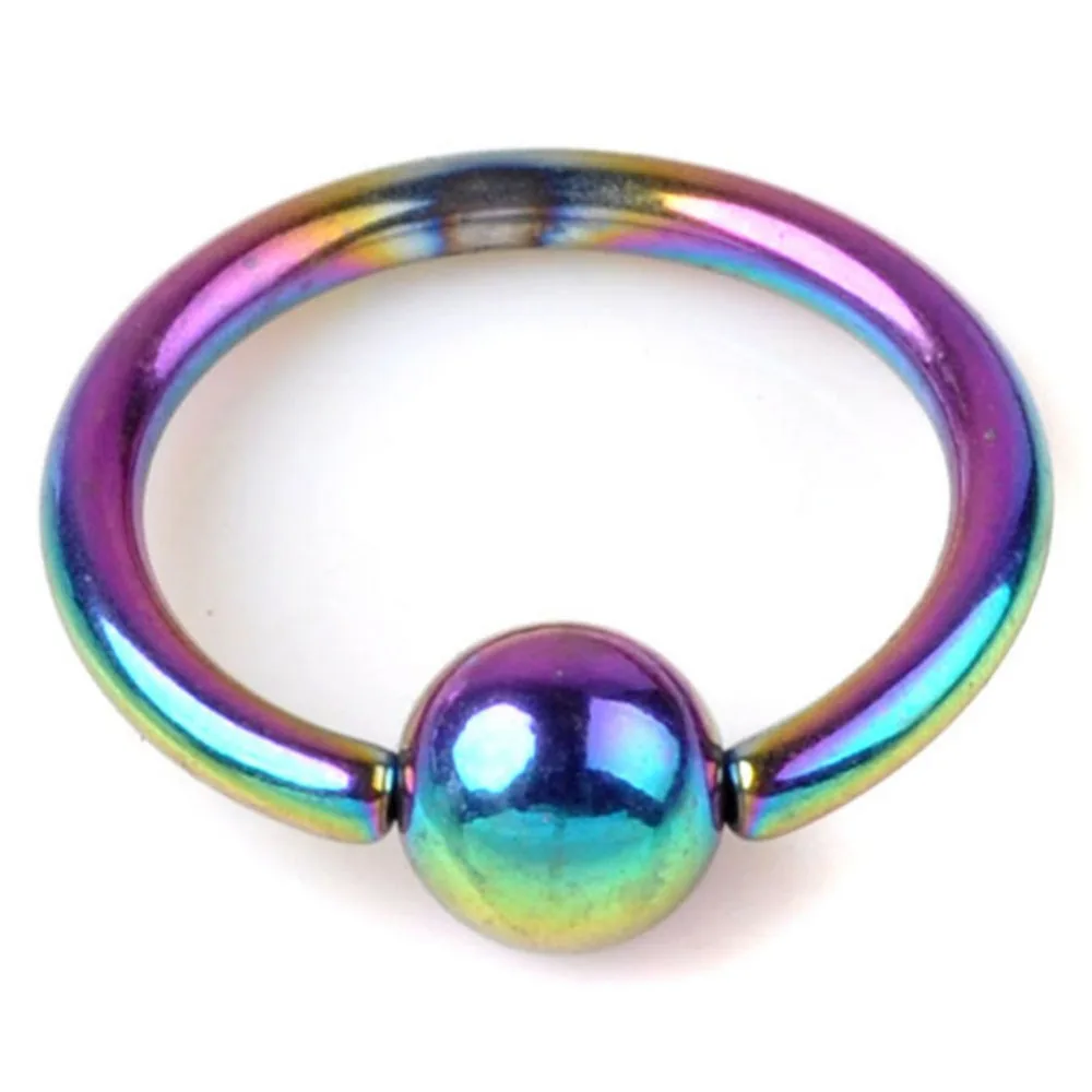 1Pc Stainless Steel Rings Eyebrow Tragus Nose Nipple Ring Bar CBR Lips Piercings tragus ring Body Jewelry | Украшения и