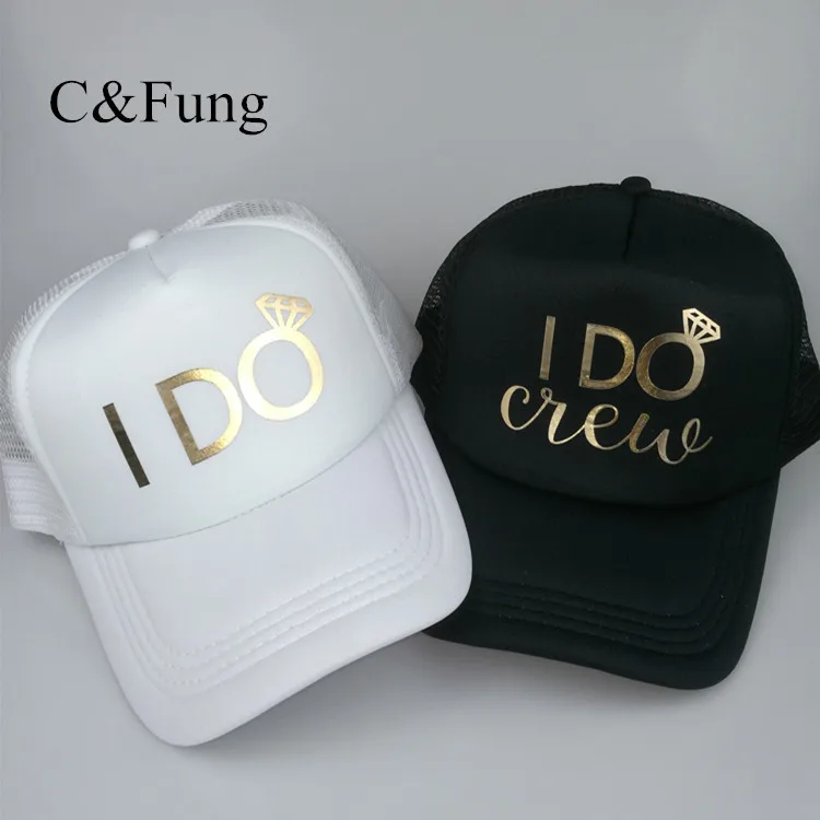 Шляпа C & Fung I Do Crew шляпа водителя грузовика с золотыми буквами DO mesh отряд на