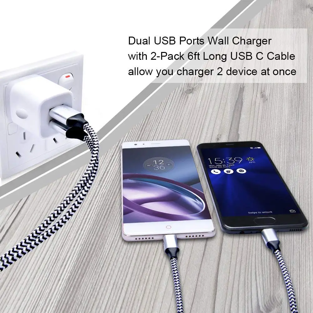 Usb C, mixit type C быстрое зарядное устройство кабель для One Plus 6, быстрая зарядка USB кабель для samsung S9 S9+ Note 9 S8/S8+, Oppo, xiaomi Mi6