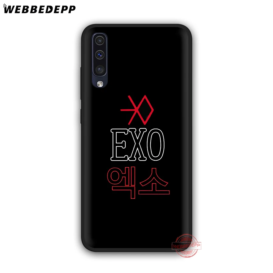 WEBBEDEPP Kpop exo Lucky one Soft Phone Case for Samsung A50s A40s A30s A20s A10s A60 A70 M10 M20 M30 M40 Cases | Мобильные телефоны