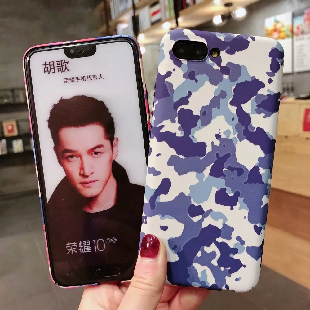 Светящийся военный камуфляж Жесткий ПК чехол для телефона huawei P20 Lite Pro P20lite P20Pro