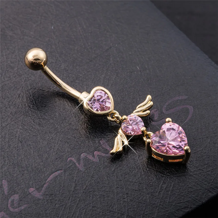 Подарок посылка пирсинг ювелирные изделия для пупка тела тонкой пирсинга кольцо