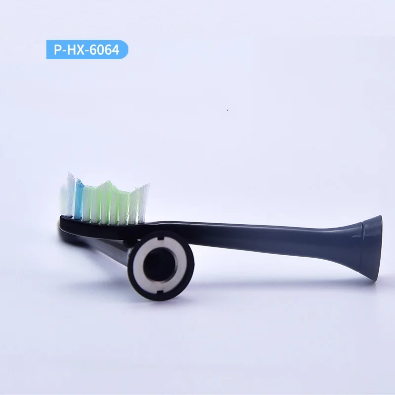 20 шт./лот Съемные насадки для зубной щетки для зубных щеток Philips Sonicare DiamondClean HydroClean черный HX6064 электрическая зубная щетка головки