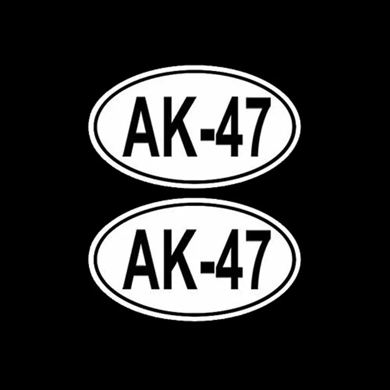 12 7*15 3 см AK 47 Штурмовая винтовка классные наклейки на автомобиль Виниловая пленка