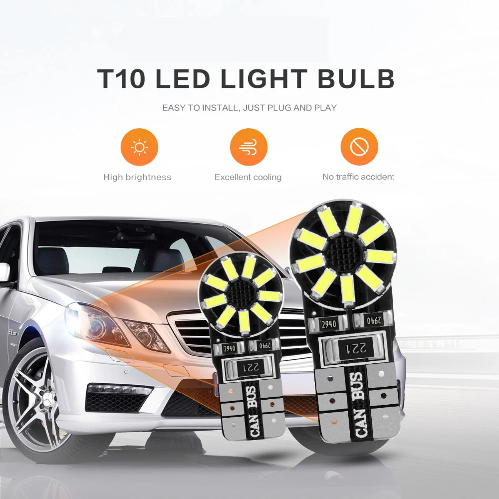 2 шт. Автомобильные светодиодные лампы для сигнала поворота 6000 К | Автомобили и