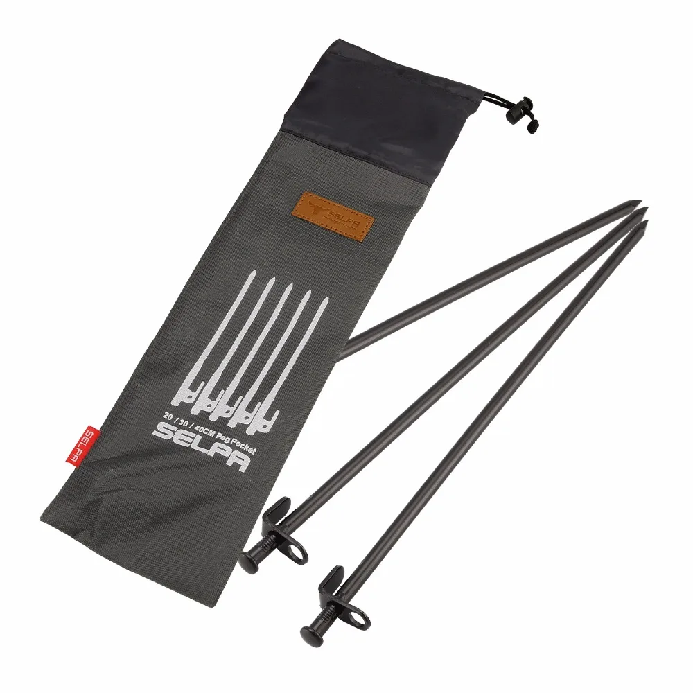 10 шт. Открытый Кемпинг ветряного троса колышки для палатки 20 см 40 600D Оксфорд