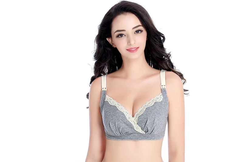 Новинка женский бюстгальтер для беременных хлопковый кормления пуш ап без рук