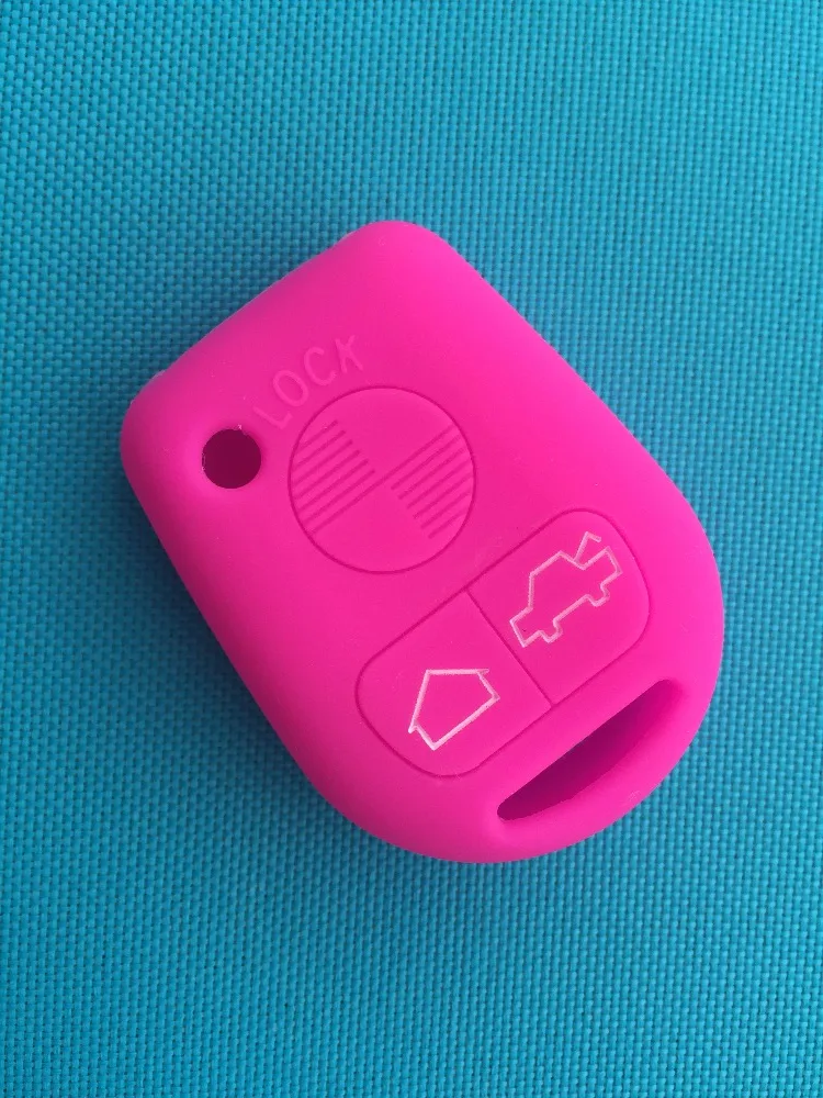 1 шт. новый силиконовый чехол для автомобильного ключа BMW E31 E32 E34 E36 E38 E39 E46 Z3 3 кнопки