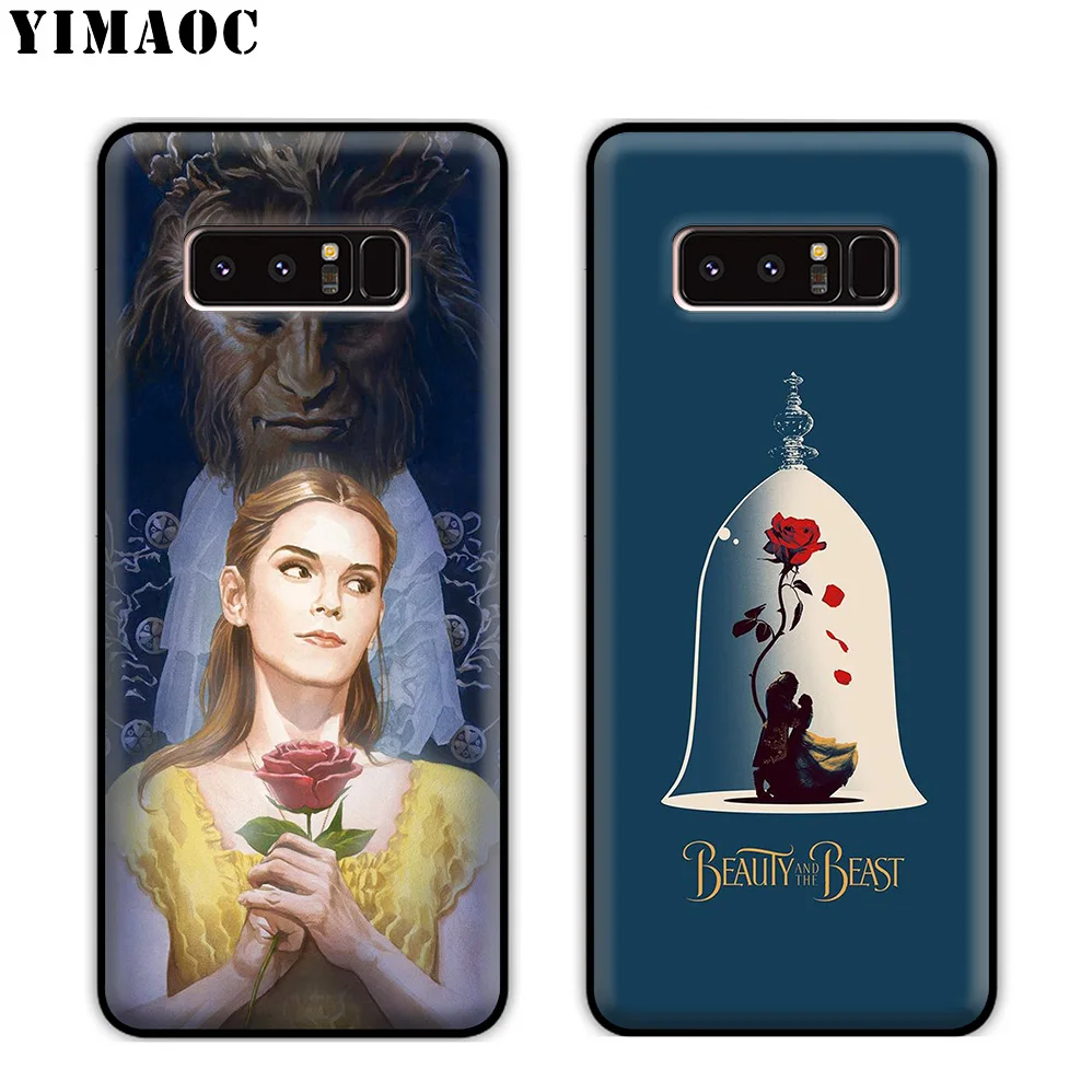 YIMAOC Красавица и Чудовище Мягкий силиконовый чехол для телефона samsung Galaxy Note 10 плюс