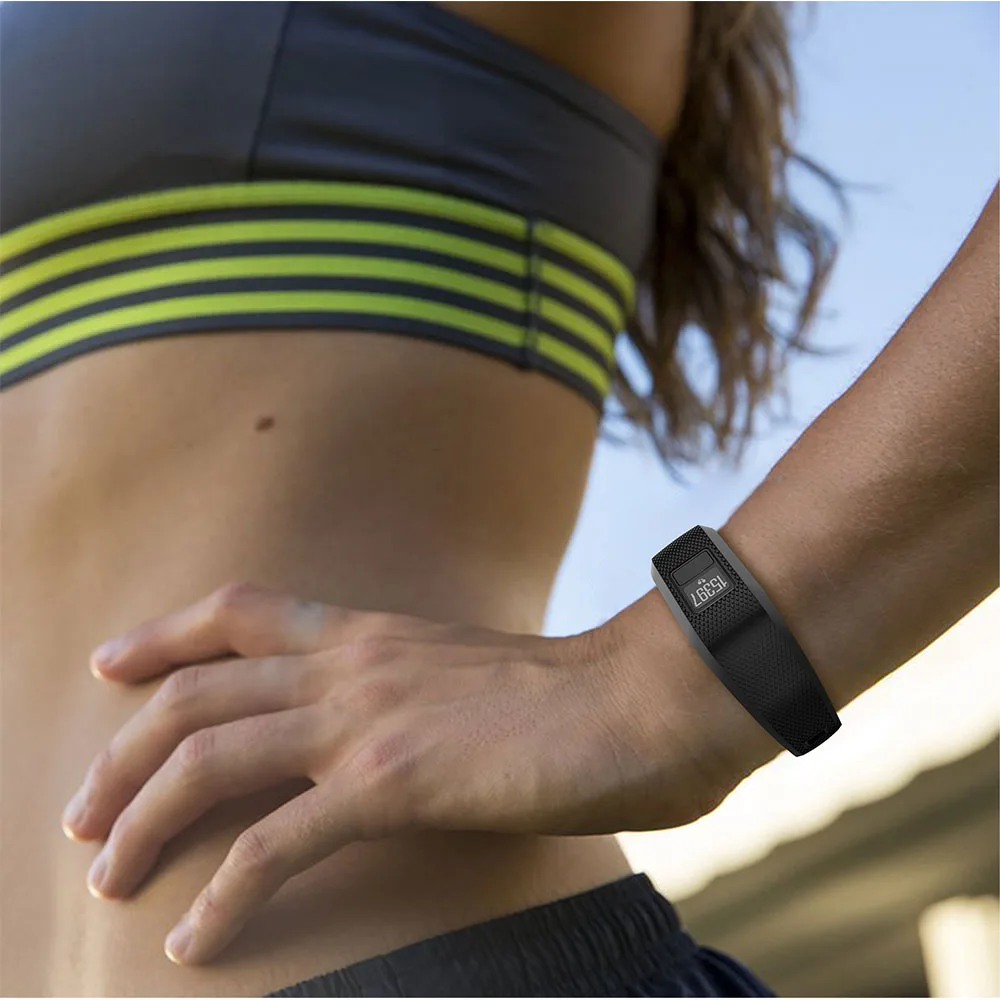 Сменные спортивные силиконовые Ремешки для наручных часов Garmin Vivofit 3 3|Ремешки