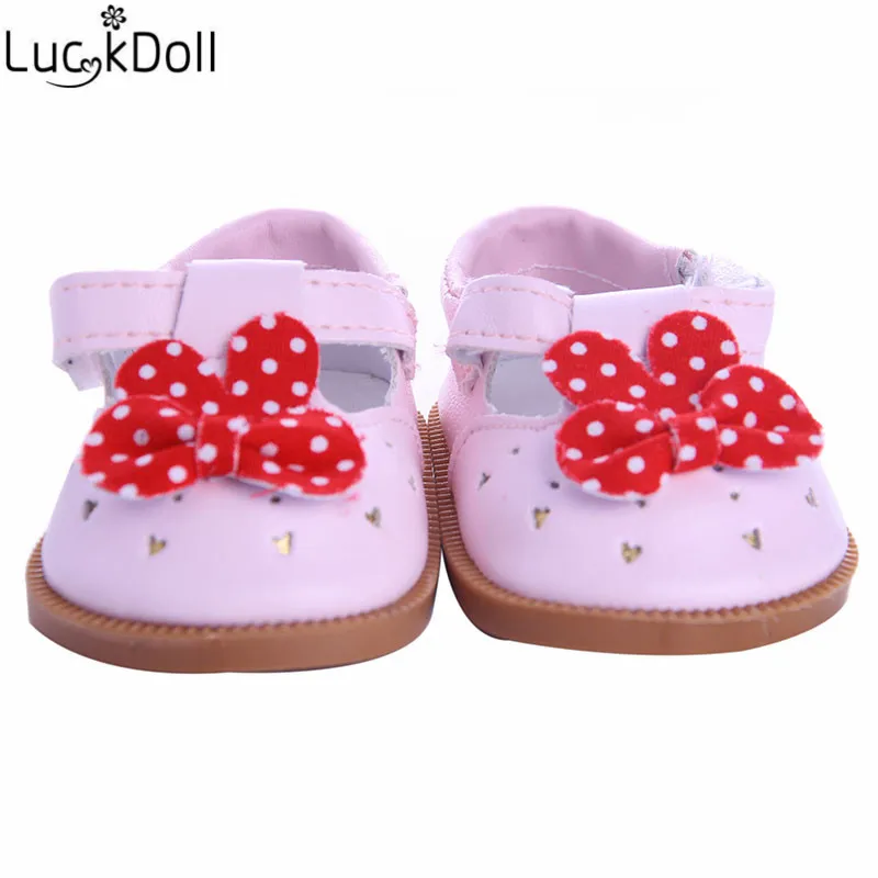 Luckdoll и блестками; повседневная обувь в кукольном стиле; подходят 18-дюймовые американские кукольные аксессуары самая лучшая игрушка в подарок для детей