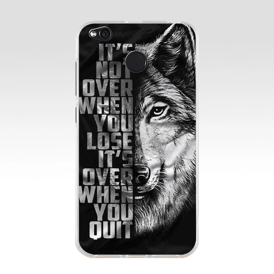 10 29 colorful Lion Tiger leopard Wolf TPU Soft Silicone Phone Case for Xiaomi Redmi 4X 4A 5A 6A 6 Note 5a pro mi a1 8 lite Cover - Color: 10