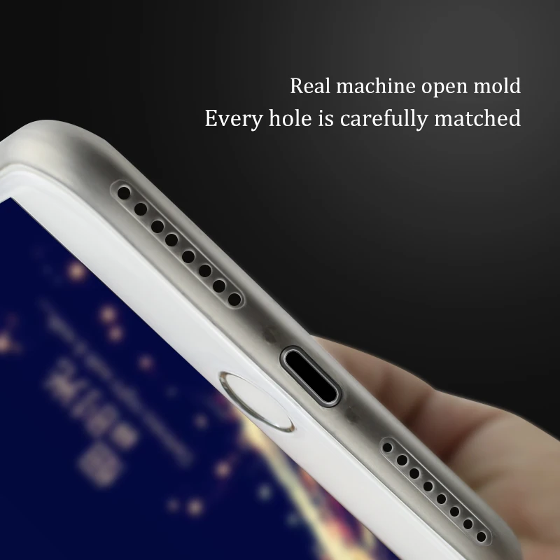 MeowCase 0.3mm Ultra thin Phone Cover For iphone X XS 7 8 Plus Case Matte Back for iPhone 6 6s case coque Original feeling |