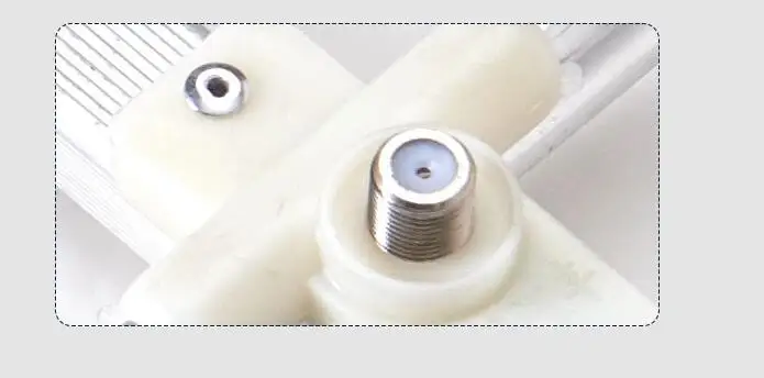 Oshinvoy DTMB Открытый антенны Яги 7 элементов 10dBi uhf 470-820 м DVB крыши антенна с 10 кабель |