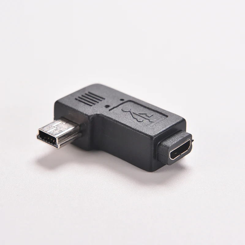 Новый 4 типа прямой/l-образный Черный Micro/Mini USB женский для Mini/Micro Мужской адаптер