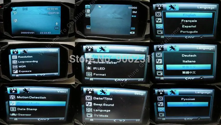 Бесплатная доставка! Видеорегистратор Blueskysea FHD 1080P G1W C с конденсатором и камера DVR