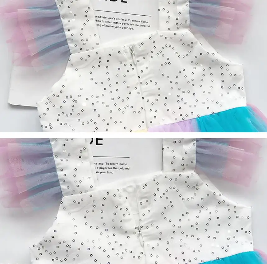 Розничная продажа Новинка 2019 года летнее Сетчатое платье с блестками и