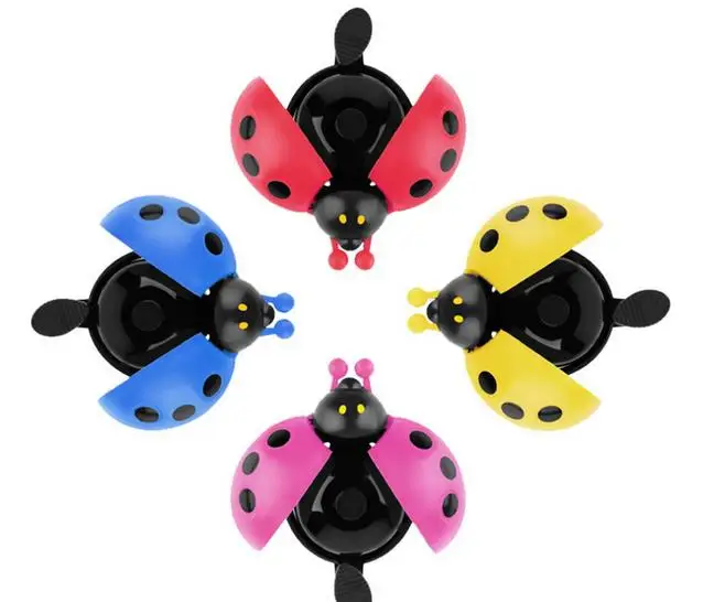 Лидер продаж! Милый детский колокольчик Божья коровка для езды на велосипеде |