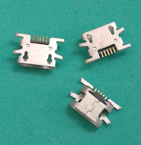 100 шт./лот micro mini USB зарядный порт разъем 5-контактный док-станция для Sony Xperia M C1904 C1905
