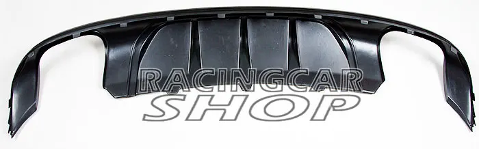 Неокрашенный стиль задний диффузор QUAD выпускной для AUDI A5 COUPE 2008-2011 A025F |
