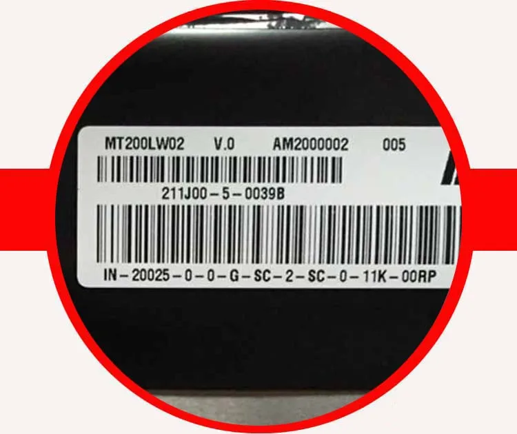 100% Оригинальный Новый Бесплатная доставка Acer MT200LW02 V0 LTM200KT12 M200RW01 V6 V3 все-в-одном