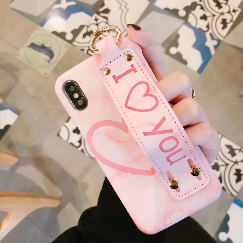 Чехол для Apple iPhone 7 6 s 8 плюс 5 х новая пара прилив I love you Защитный чехол Винтаж