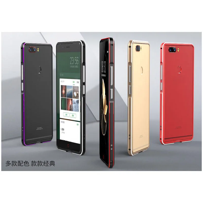 Бампер для zte nubia z17S NX595J 2 шт. оригинальный роскошный бронированный бампер