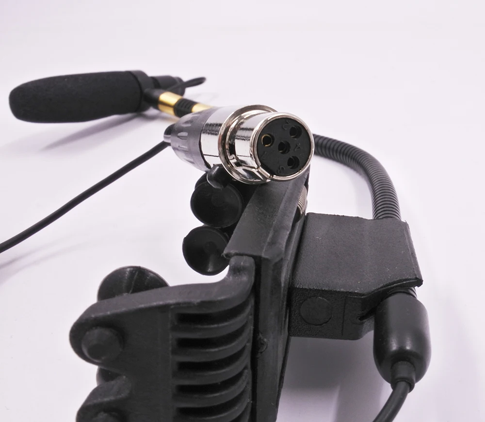 Акустическая Скрипка гусиная шея конденсаторный микрофон для Shure Senn heiser AK G Audio-Technica передатчик микрофон Беспроводная система