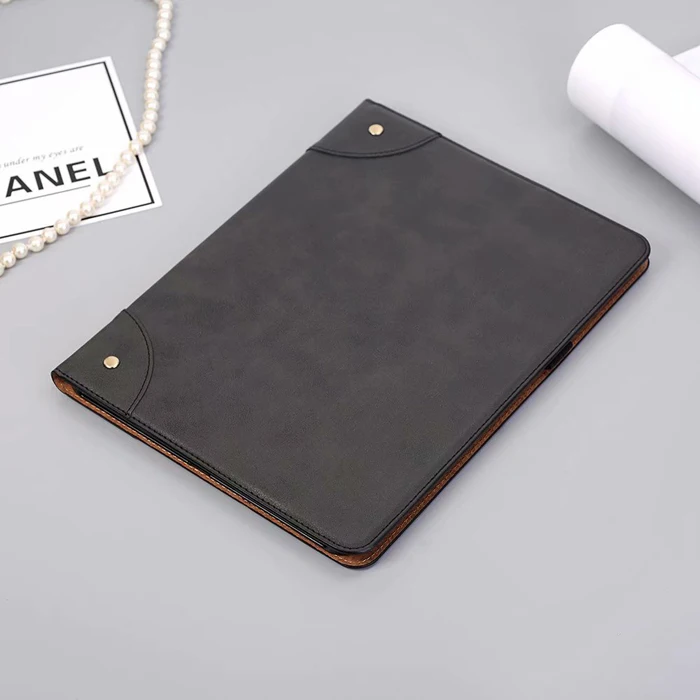 Деловой кожаный чехол для iPad Pro 11 A1934 a1980a2013 Подставка для планшета с картой Solt защитный чехол+ подарок