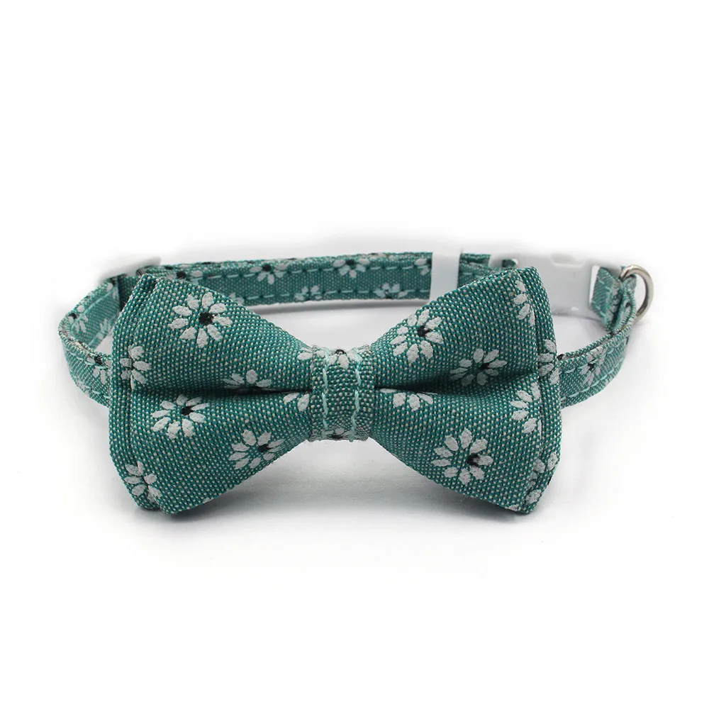 Ошейники с бантиком для кошек и собак PipiFren ошейник из микрофибры ожерелье