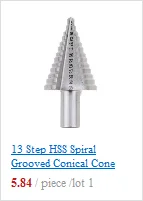 10 шт. HSS высокоскоростной белый стальной сверло Набор для Dremel роторный инструмент L29K
