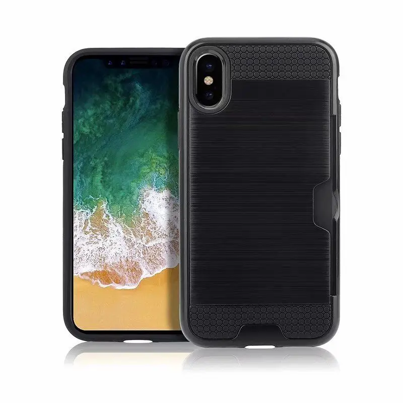 Противоударный Гибридный бронированный чехол для iPhone 7 6 6S 8 5 5S Plus SE держатель