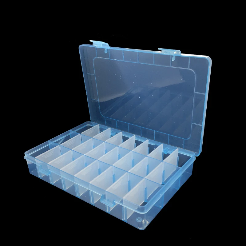 1 шт./компл. портативная 24 жильная Съемная ячейка для хранения контейнер чехол