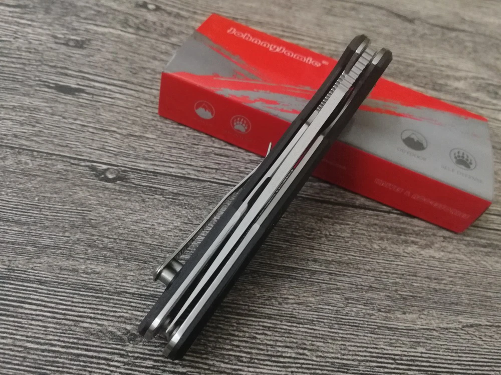 Фирма jonnyjamie Persici C10GP тактический нож D2 стальное лезвие G10 Ручка шарикоподшипник нож для охоты и кемпинга подставка для ножей