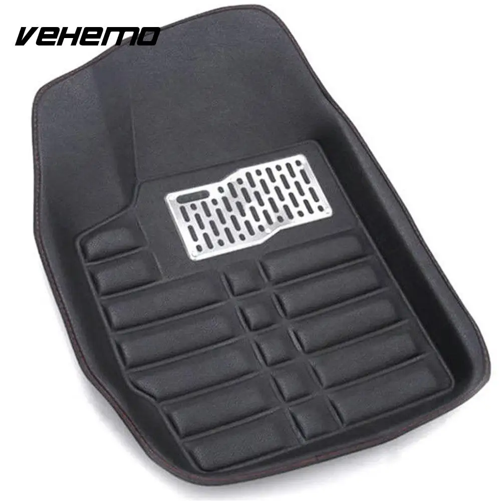 VEHEMO 5 шт. автомобильные коврики коврик для ног автомобиля левого привода tappetini