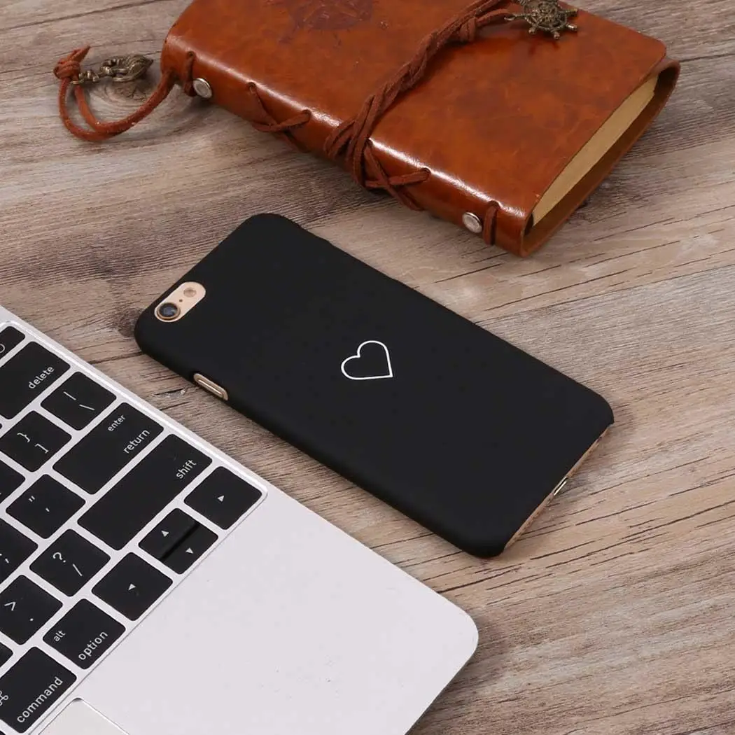 Защитный чехол для мобильного телефона iPhone 6/6S 6 P/6SP 7/8 7 plus/8 plus X черный розовый