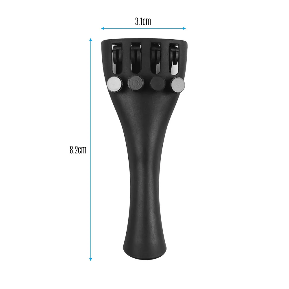 Скрипка карбоновая скрипка хвостовой с 4 тонкие тюнеры и кишки шнур для 4/4 3/4 1/2 1/4