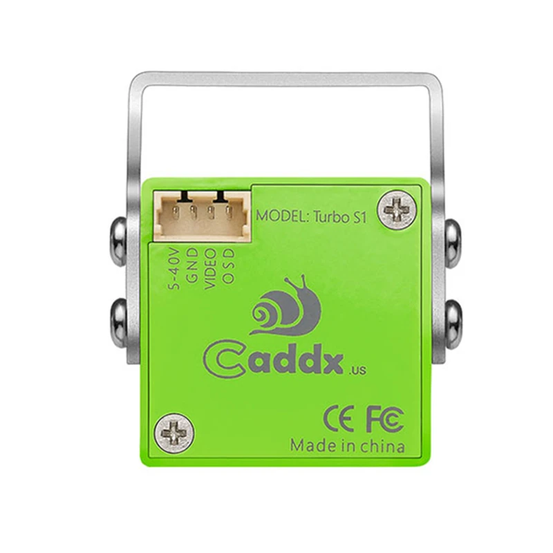 Caddx Turbo S1 1/3 CCD 600TVL ИК заблокированная камера FPV желтая/зеленая NTSC/PAL DC 5V 40V широкое