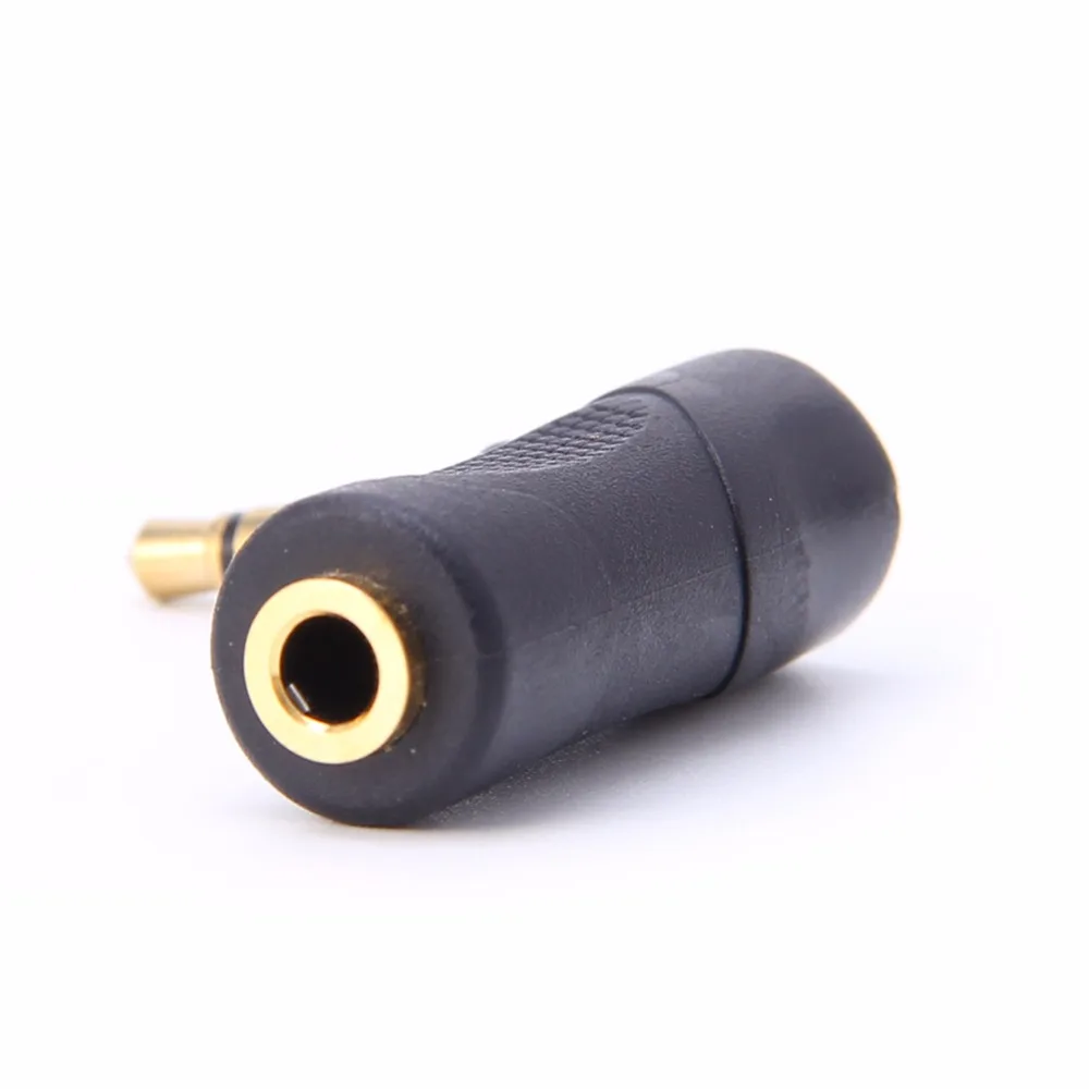 

1PC 3.5mm Jack Right Angle Male To Female Audio Stereo Headphone Plug Adapte