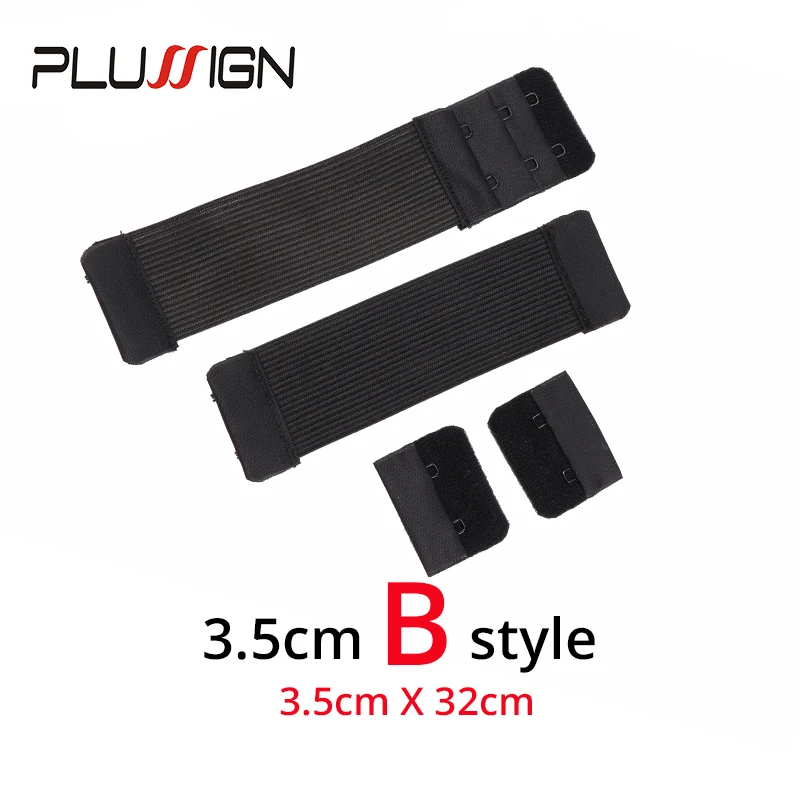3.5cm Style B 1Lot Черные парики регулируемая эластичная лента A/B стиль эластичный парик полосы для изготовления париков Высокое качество парик делая набор оптом - Цвет: 3.5cm Style B 1Lot