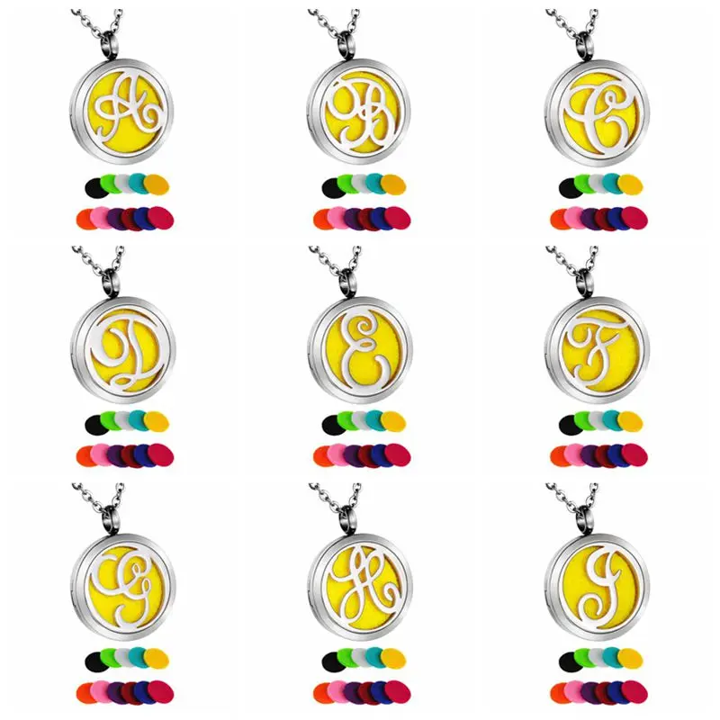 Полые Подвески из нержавеющей стали 26 букв &quotA Z&quot буквы круглый открытый