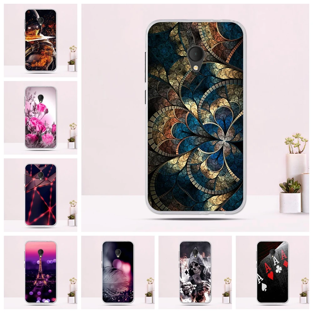 Силиконовый чехол Cartton с рисунком для телефона Alcatel U5 4G 5044D 5044Y 5 0 дюйма гибкая