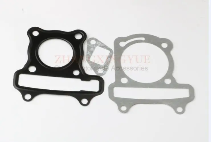 50cc cylinder gasket Скутер 50cc комплект цилиндров и не EGR комплект головки цилиндра для BAOTIAN ECO BIKE 50 ретро BT49QT все модели REBEL GY6 50 139QMB 4T - Цвет: 50cc cylinder gasket