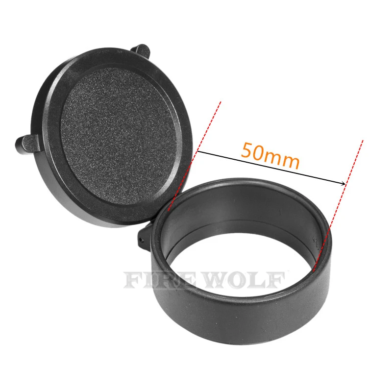 FIRE WOLF 44-69 мм Крышка для объектива винтовки флип-ап быстрая пружинная Защитная крышка объективная линза Крышка для охотничьего калибра