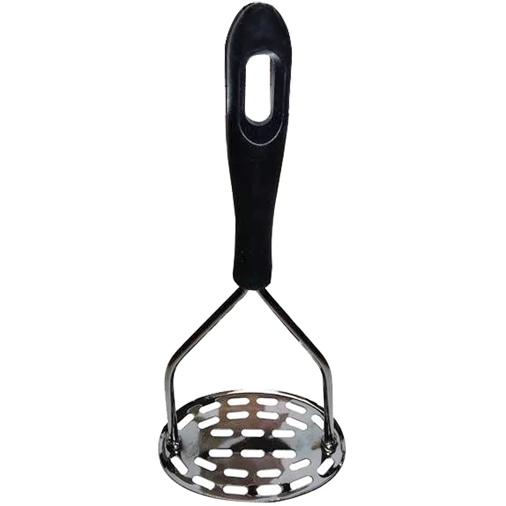 1 шт. кухонный инструмент из нержавеющей стали с черной ручкой | Дом и сад