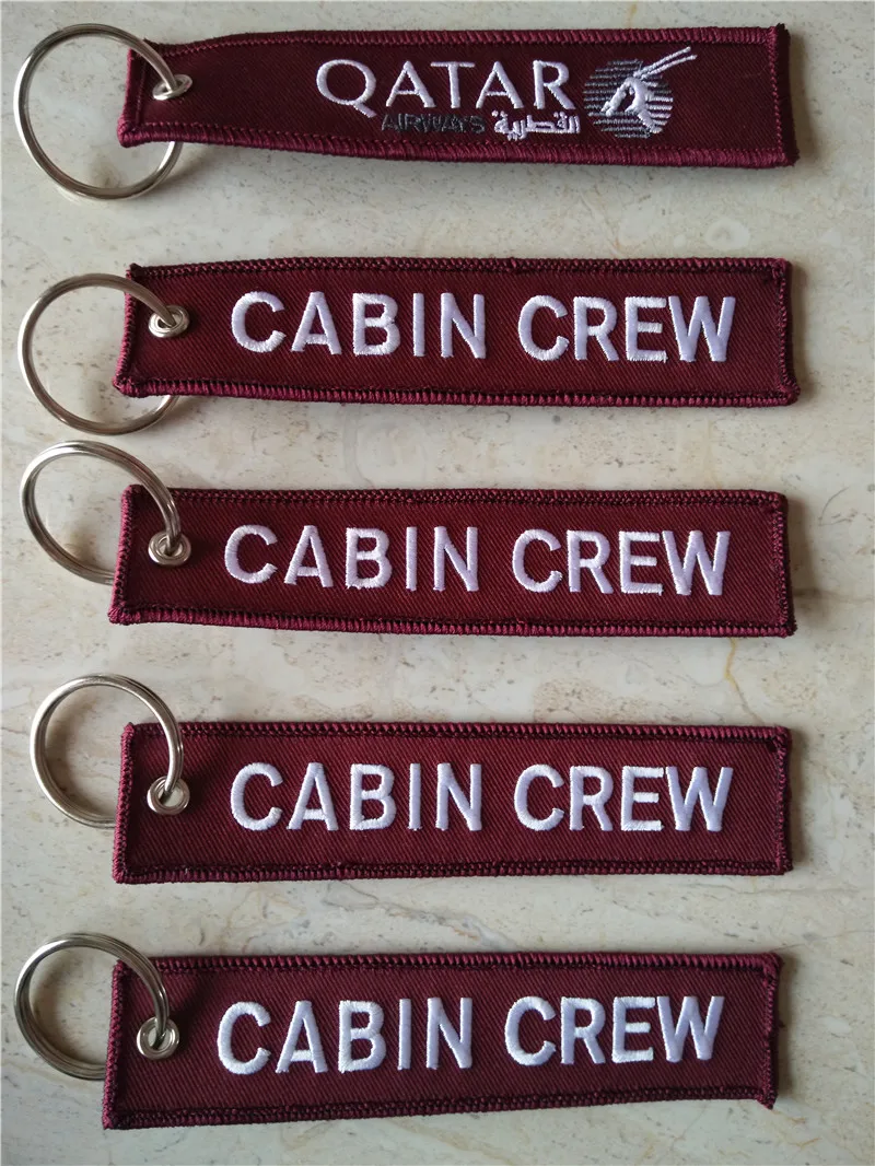 Брелок для ключей тканевый брелок багажа|cabin crew|embroidery luggage tagsembroidery tag |
