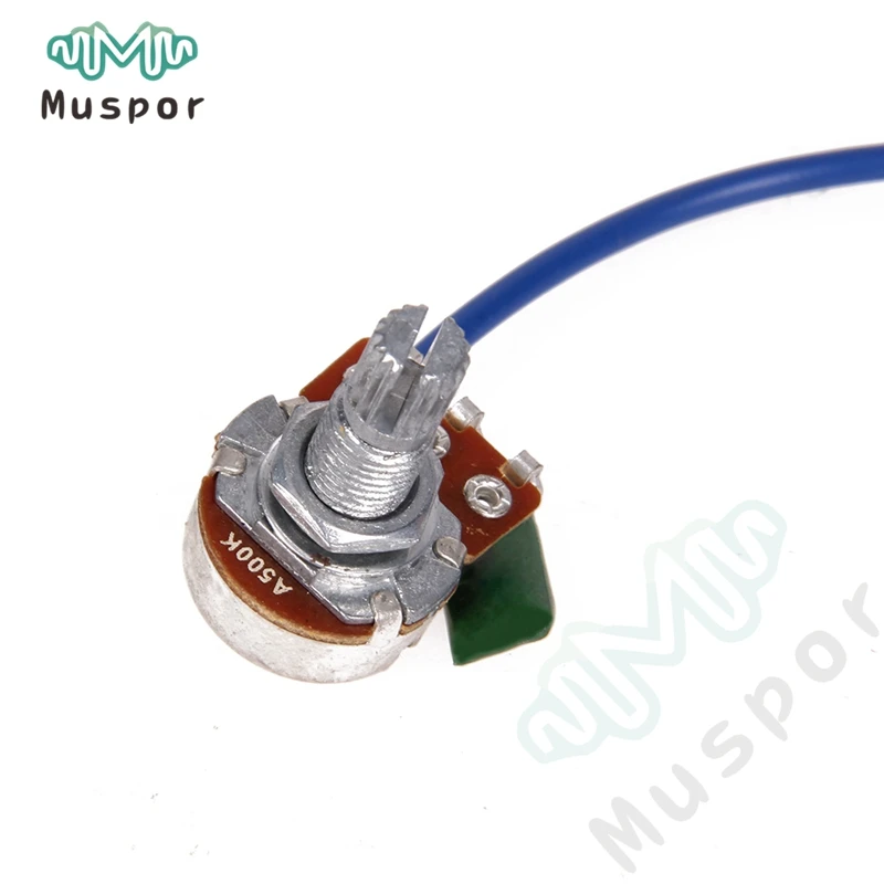 1 компл. Предварительно смонтированный монтажный жгут 2v2t 3 позиционный тумблер Jack 500k Горшки Для Gibs Замена LP электрогитара 2 V/2 T