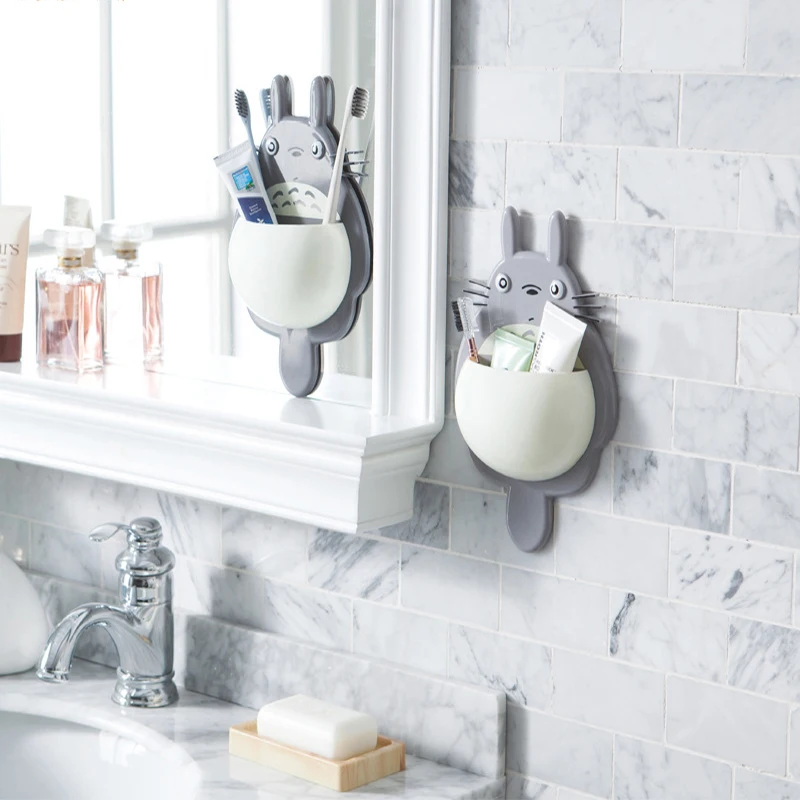 Мощная присоска милые китайские вертикальные зубные щетки держатель зубной